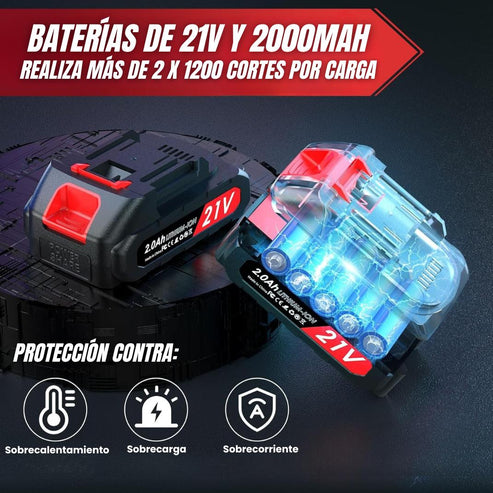Tijeras de podar eléctricas